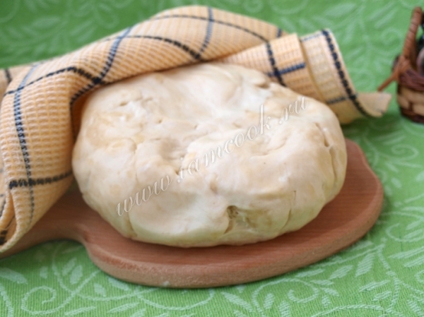 Рецепт традиционного теста для чебуреков