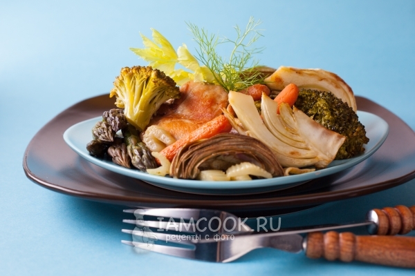 Фото кролика с овощами на Пасху