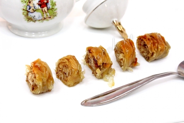 Пахлава из теста фило