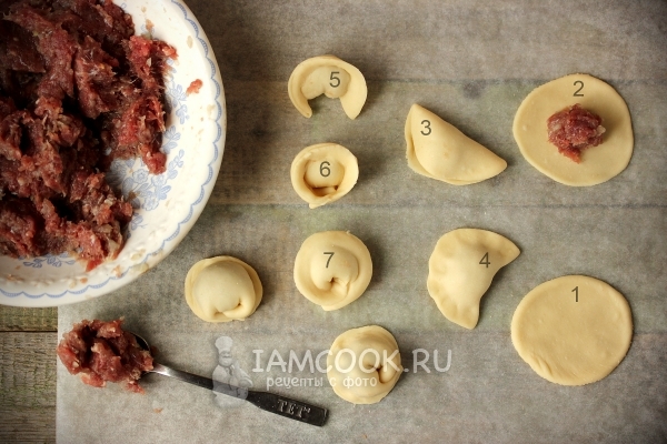 Слепить пельмени