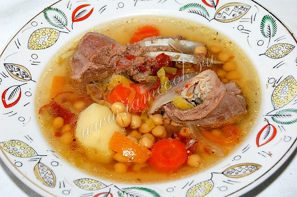 Суп из баранины с картофелем