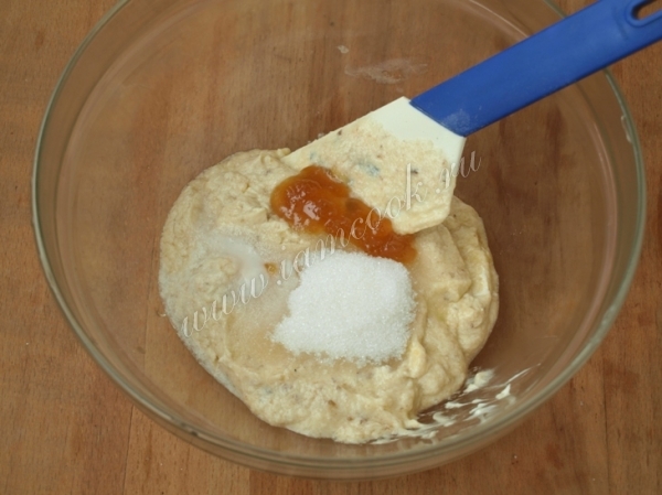 Тесто для печенья из банана