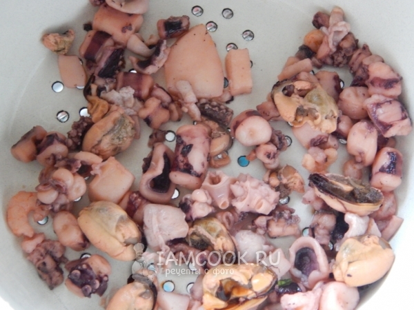 Сварить морепродукты