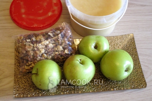 Ингредиенты для блинов с начинкой «Сладкий август»