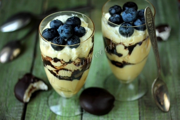 Рецепт творожного десерта из несквика