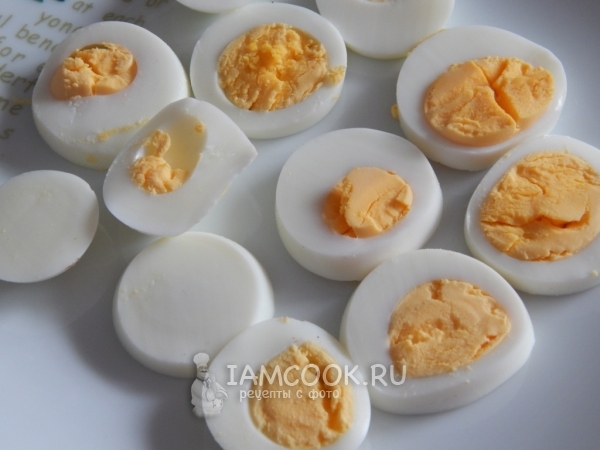 Яйца отварные