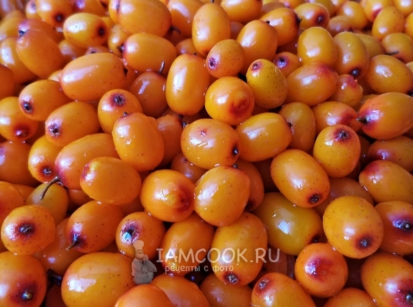 Помыть облепиху