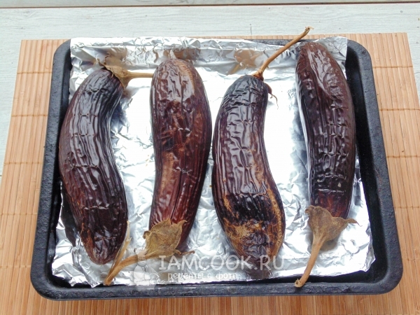 Запечь баклажаны