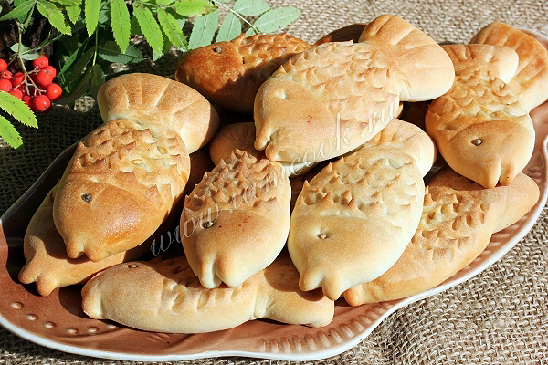 Рецепт пирожков с рыбой