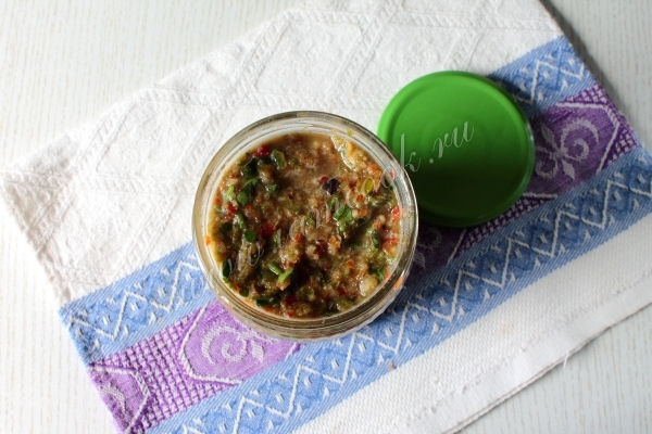 Аджика в баночке