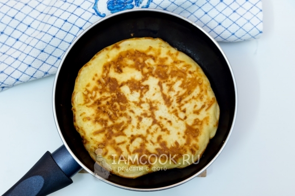 Обжарить хачапури
