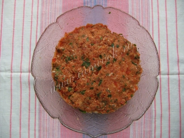 Фарш для арамейских фрикаделек