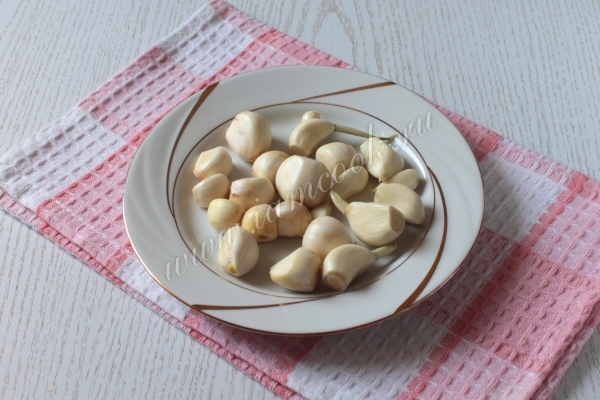 Зубчики чеснока