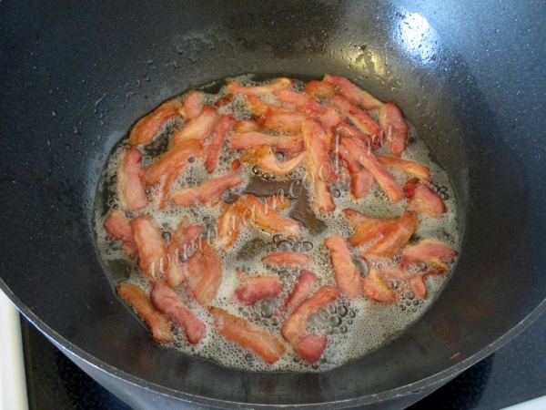 Обжарка бекона