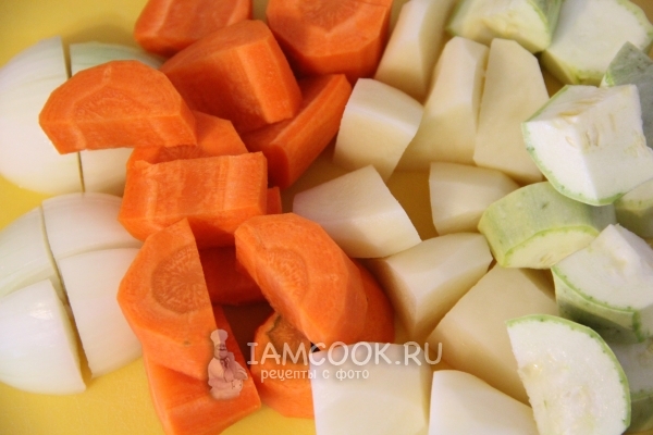 Порезать овощи
