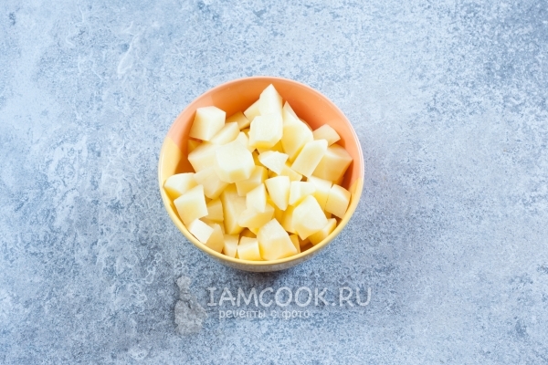 Порезать картошку