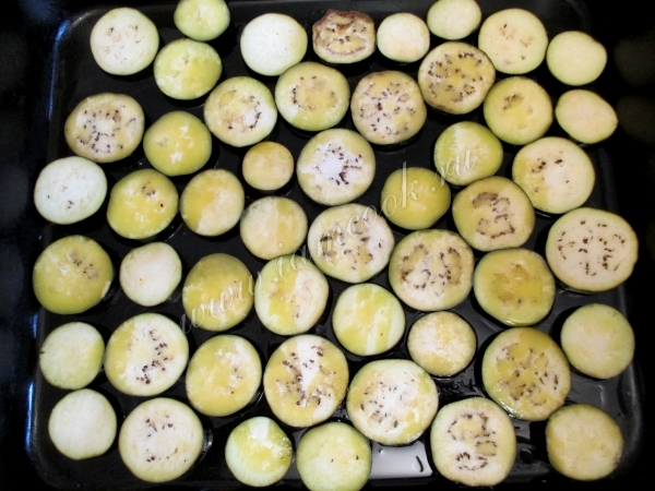 Запекание баклажана