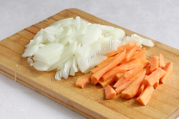 Лук и морковь