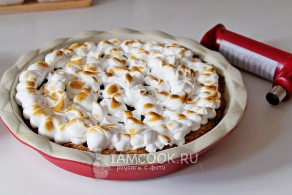 Обжечь меренгу