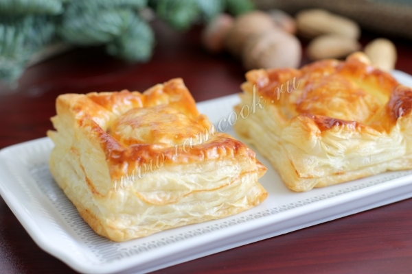 Рецепт волованов с паштетом