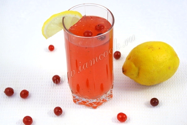 Рецепт киселя из клюквы