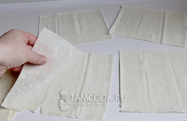 Порезать тесто на части