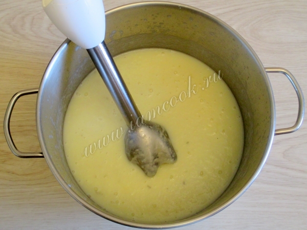 Суп пюре из спаржи