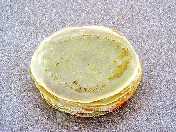 Рецепт блинов с корицей и сахаром