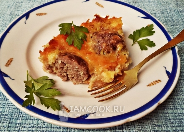 Фото пирога из кабачков в духовке