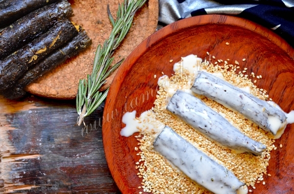 Обвалять в кунжуте