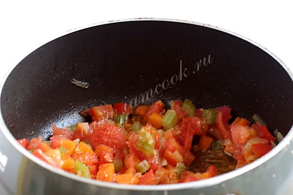 Овощи обжаренные