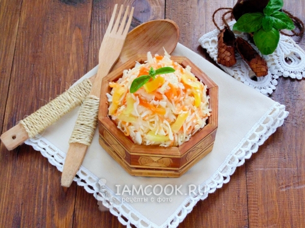 Рецепт маринованной капусты быстрого приготовления