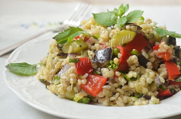 Рецепт салата с булгуром