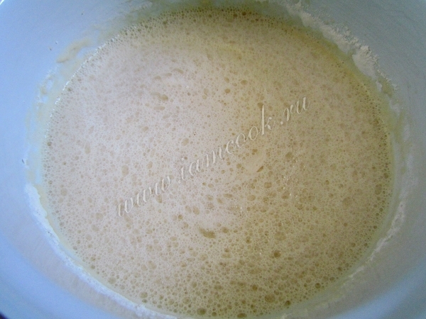 Дрожжи разведенные