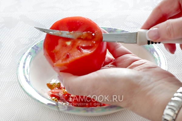 Нарезать помидор