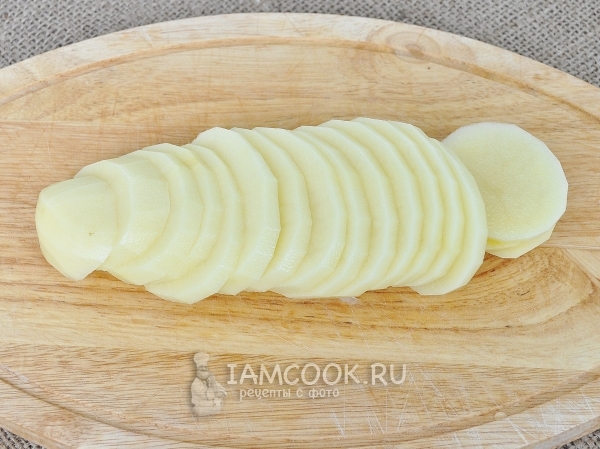 Порезать картофель