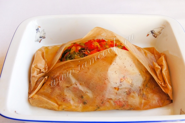 Готовим рыбное филе с сальсой