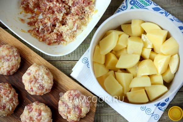 Сформировать тефтели