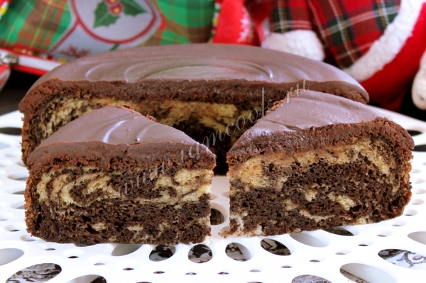 Торт Зебра в мультиварке