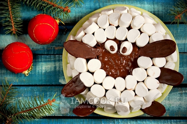 Шоколадный пирог овечка