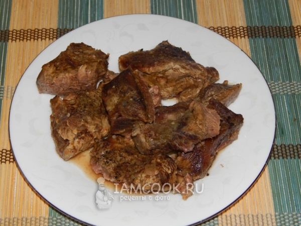 Готовое мясо