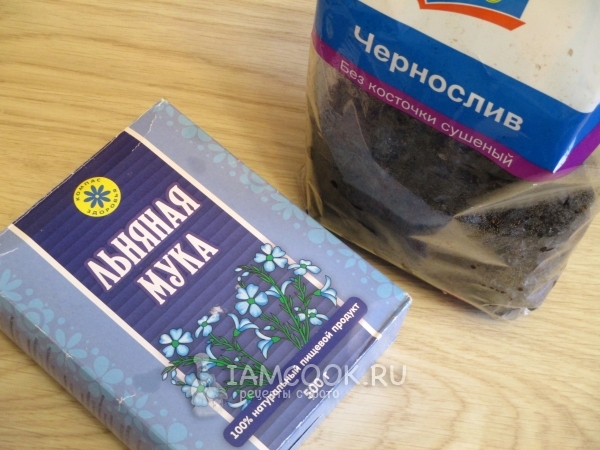 Ингредиенты для льняной каши