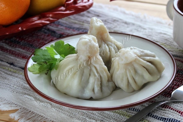 Хинкали по грузински