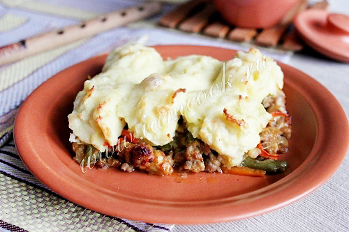 Пастуший пирог, порция