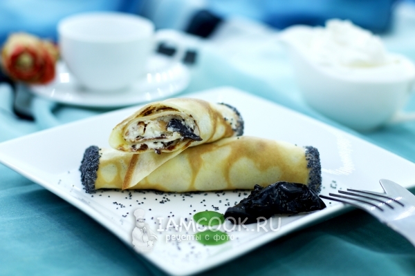 Фото налистников на молоке