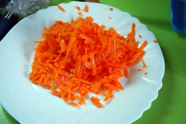 Морковь тертая