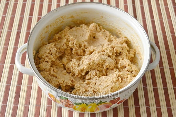 Размешать массу