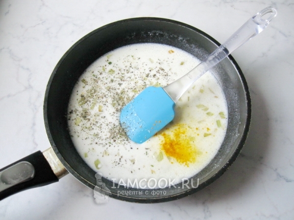 Добавить воду и специи