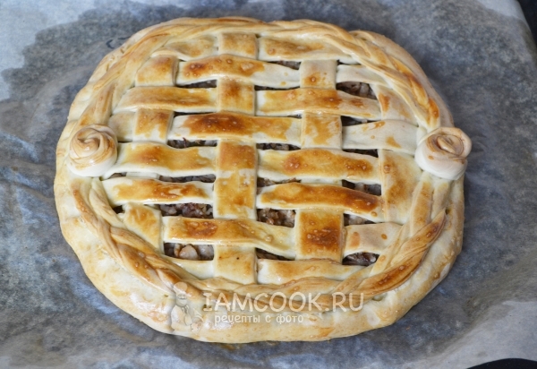 Готовый курник на кефире