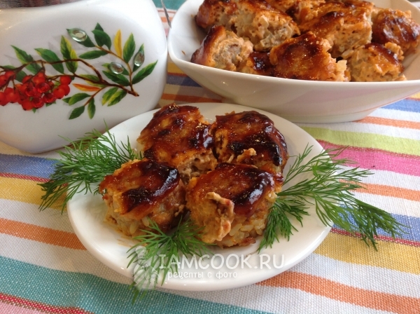 Фото нежных тефтелей в духовке